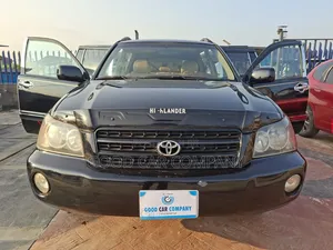 Toyota Highlander 2001 Black