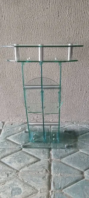 High Quality White Glass Pulpit