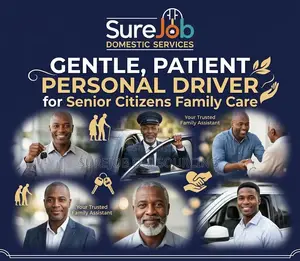 Gentle Patient Personal Driver for Senior Citizens Family Care