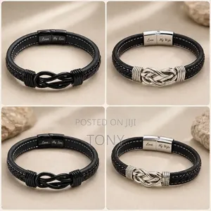 Quality Weaven Leather Wristband