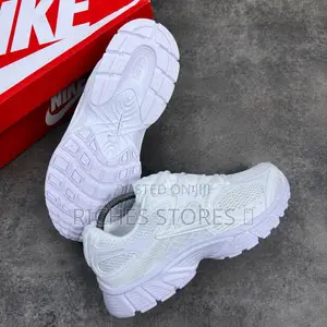 High Quality Nike V5 Runner All White/Triple White" Sneakers