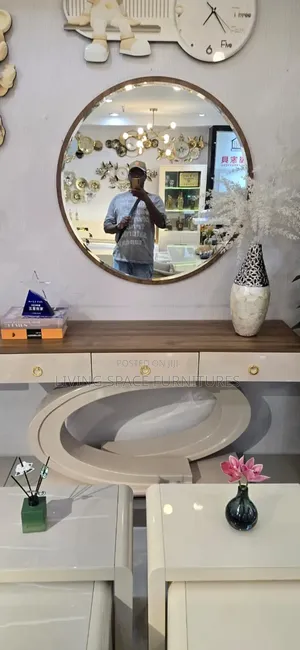 Luxury Console Mirror Set