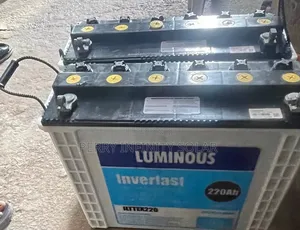 Luminous 220Ah Solar Tubular Battery | Deep Cycle | Long Backup | 12V