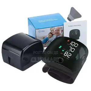 Rechargeable Wrist Blood Pressure Monitor W/Voice - Digital BP Machine