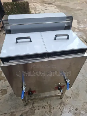 Gas Standing Fryer Double Basket