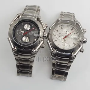 *Formal Men's Watch With Metal Chain Bracelet - New*