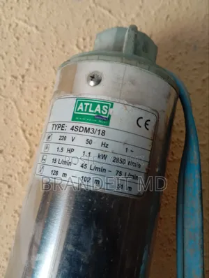 1.5hp AC Borehole Pump