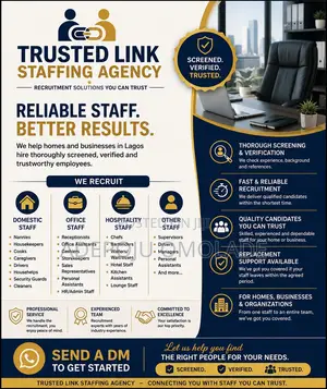 Recruitment Agency in Lagos | Verified Staff