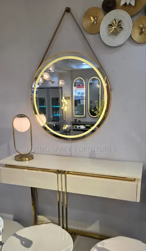 Console Table With Mirror Full Set
