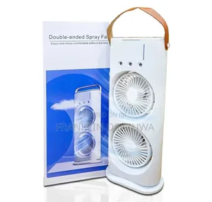 Portable Double-Ended Rechargeable Spray Fan,Mist Humidifiers
