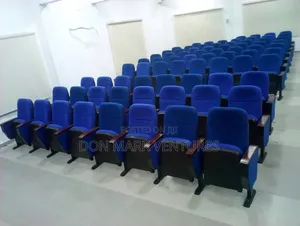 Blue 3 in 1 Set of Auditorium/Cinema Chair