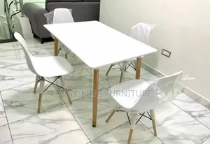Imported Wooden Dining Table Set by 4-Seater