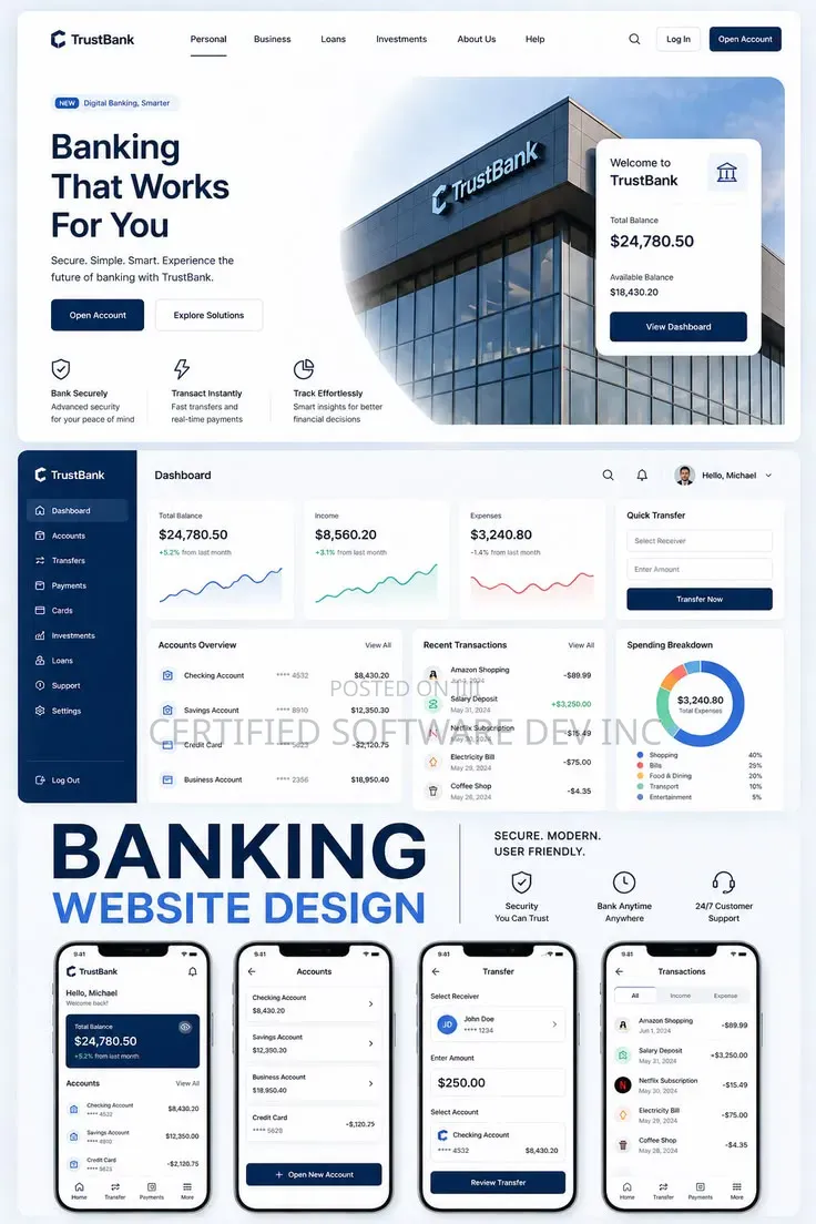 Banking Website