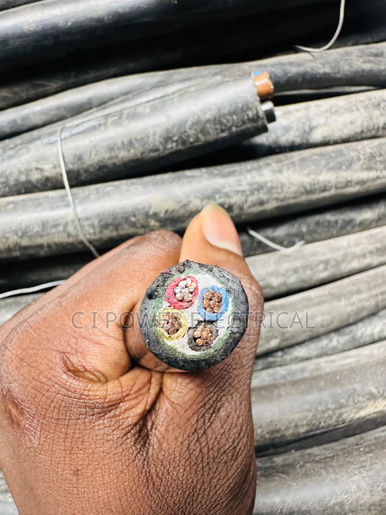 16mm 4 Core PVC Cable