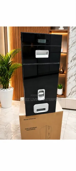 Premium Rice Grains Dispenser – Modern Kitchen Storage Solution