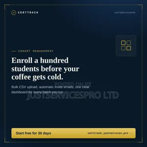 CertTrack; Online Training Management and Certification