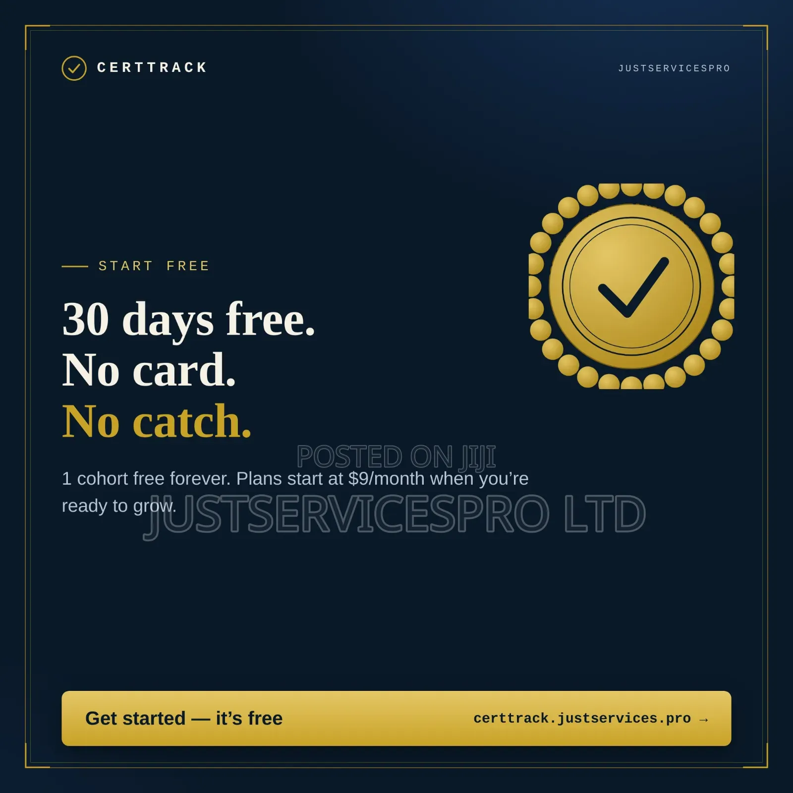 CertTrack; Online Training Management and Certification