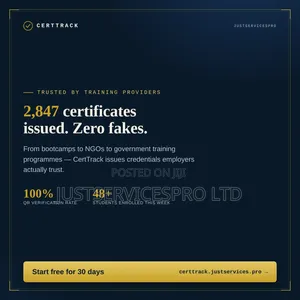 CertTrack; Online Training Management and Certification