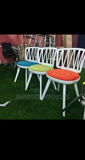 Imported Quality Plastic Padded Chair