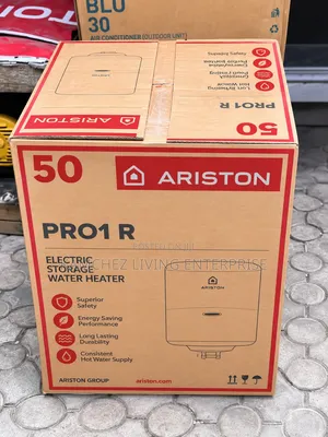 Ariston 50l Electric Water Heater – Wall Mount