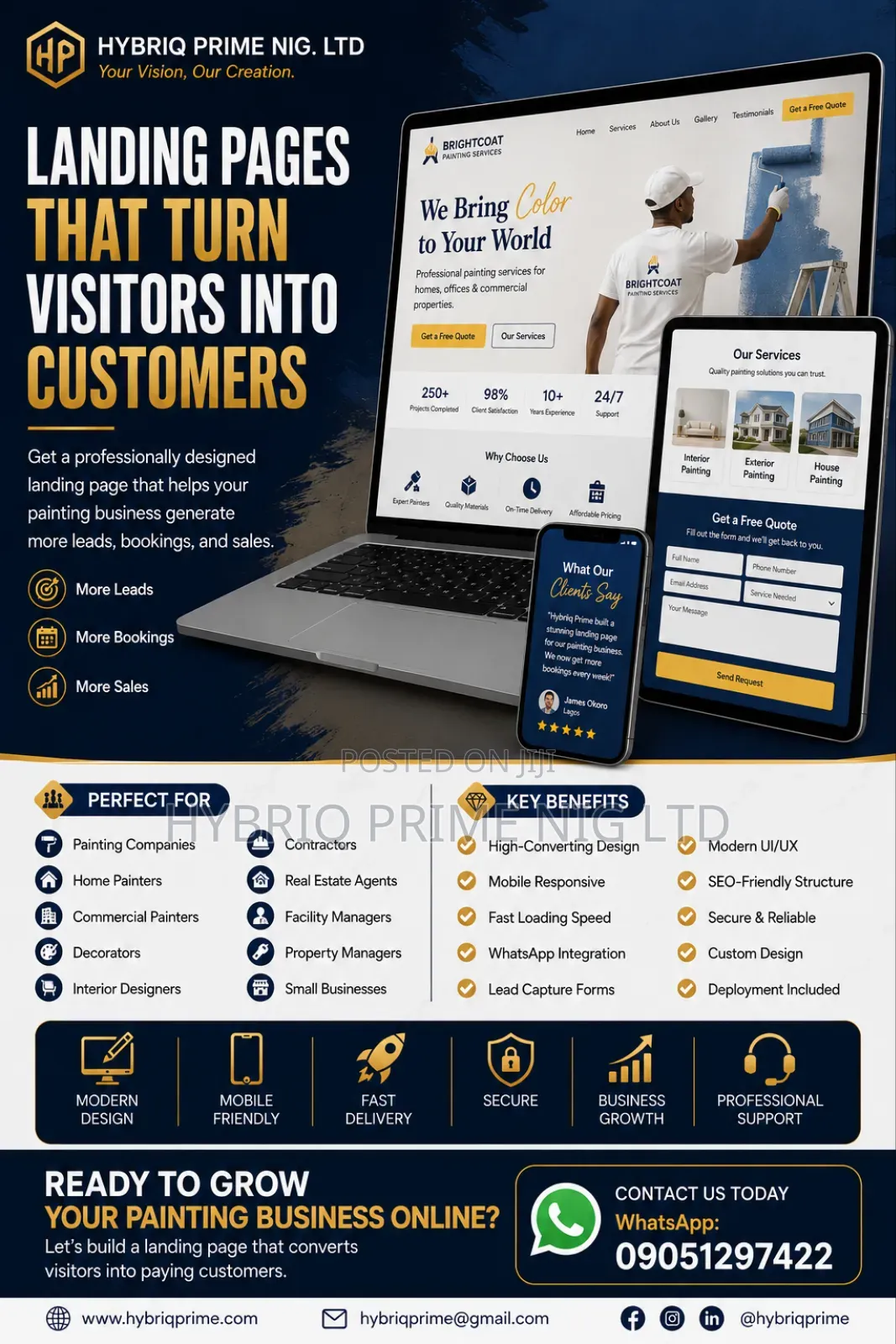 Website Design for Small Businesses