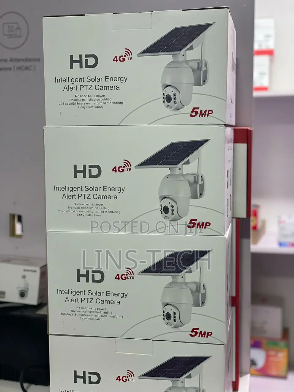 Ubox Solar PTZ Camera