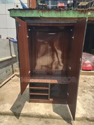 Wooden Two Door Wardrobe Available for Sale.