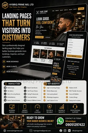 Barber Shop Website