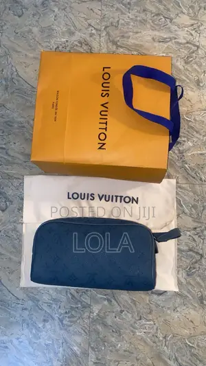 Louis Vuitton Monogram Shadow Dopp Kit