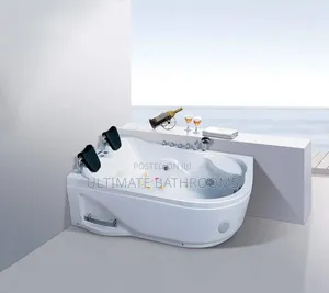 Luxury Double Jacuzzi Bathtub – Spacious, Elegant Relaxing