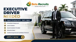 URGENT HIRING – Professional Live-in Driver | Ogombo, Ajah, Lagos