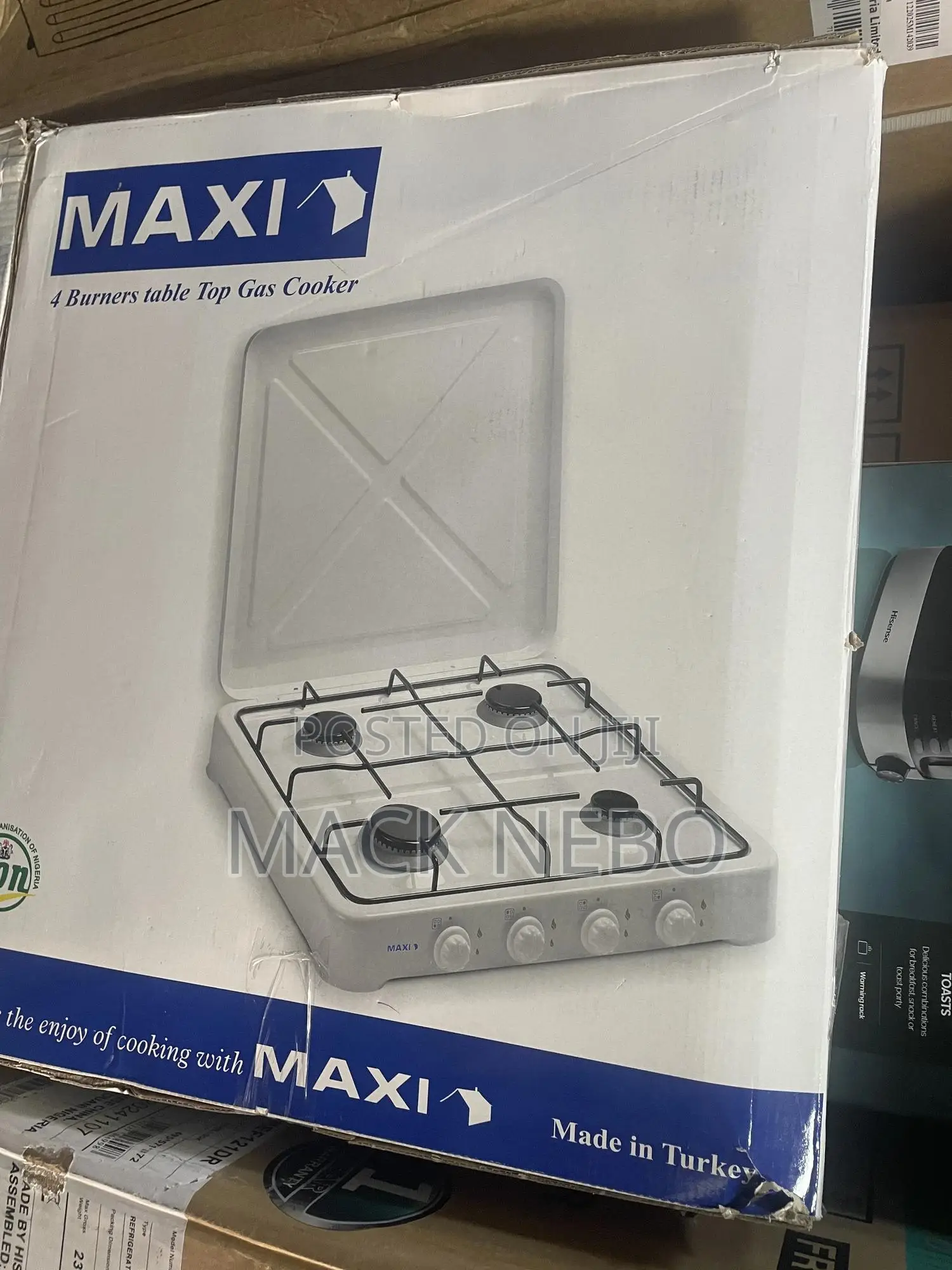 Maxi Table Top Gas