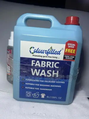4L Colourfilled Fabric Wash With Stain Remover as Gift