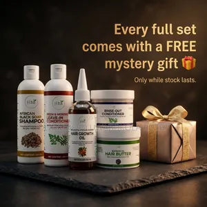 Natural Herbal Hair Care Set | Healthy, Stronger Hair Growth