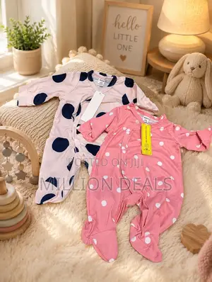 2 Pieces a Boy N a Girl Romper Baby Dress Ages 0-2mths