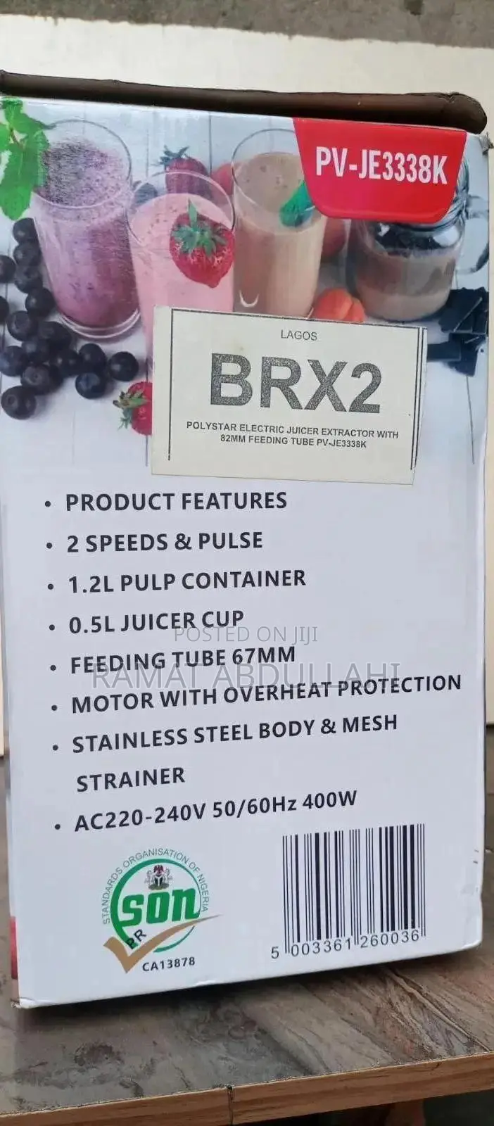 Polystar Juice Extractor