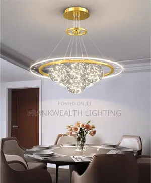 French Golden Nordic Chandelier