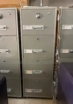 Gubabi 4-Drawer Fireproof Filing Cabinet, Likely Model DSF680-4.