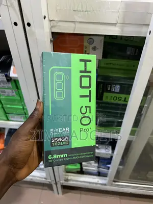 New Infinix Hot 50 Pro+ 4G 256 GB Blue