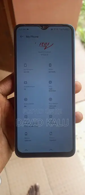Itel A70 128 GB Blue