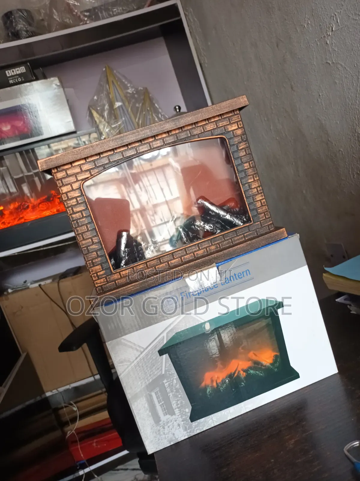 Led Mini Fireplace