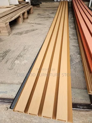Fluted Wall Panel (Wood Finish) – 2.9m Decorative Interior Wall Panel