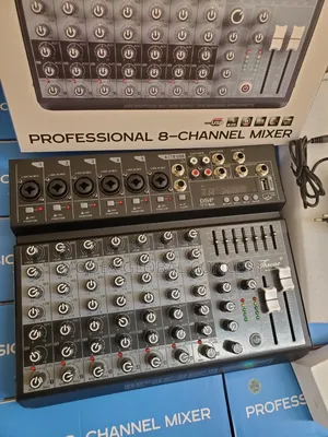 8-Channel Digital Mixer Console.