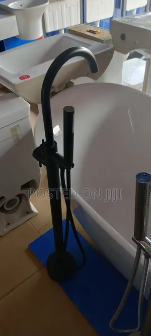 Black Standing Bath Mixer and Others