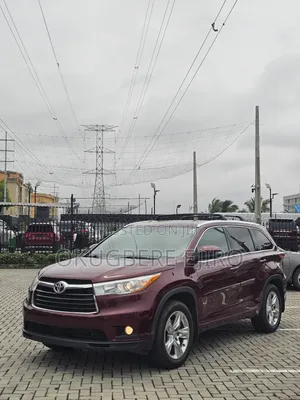 Toyota Highlander 2016 Burgundy