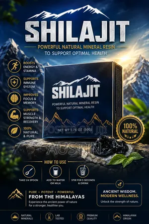 Shilagit Natural Mineral