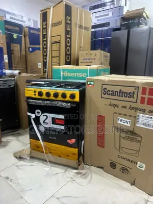Scanfrost 60x60 Gas Cooker With 4 Burners
