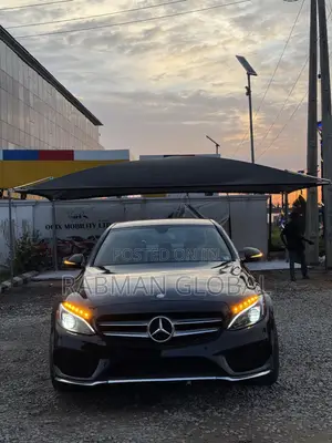 Mercedes-Benz C300 Sport 4dr AWD 4Matic Sedan (2.0L 4cyl 7A) 2015 Black