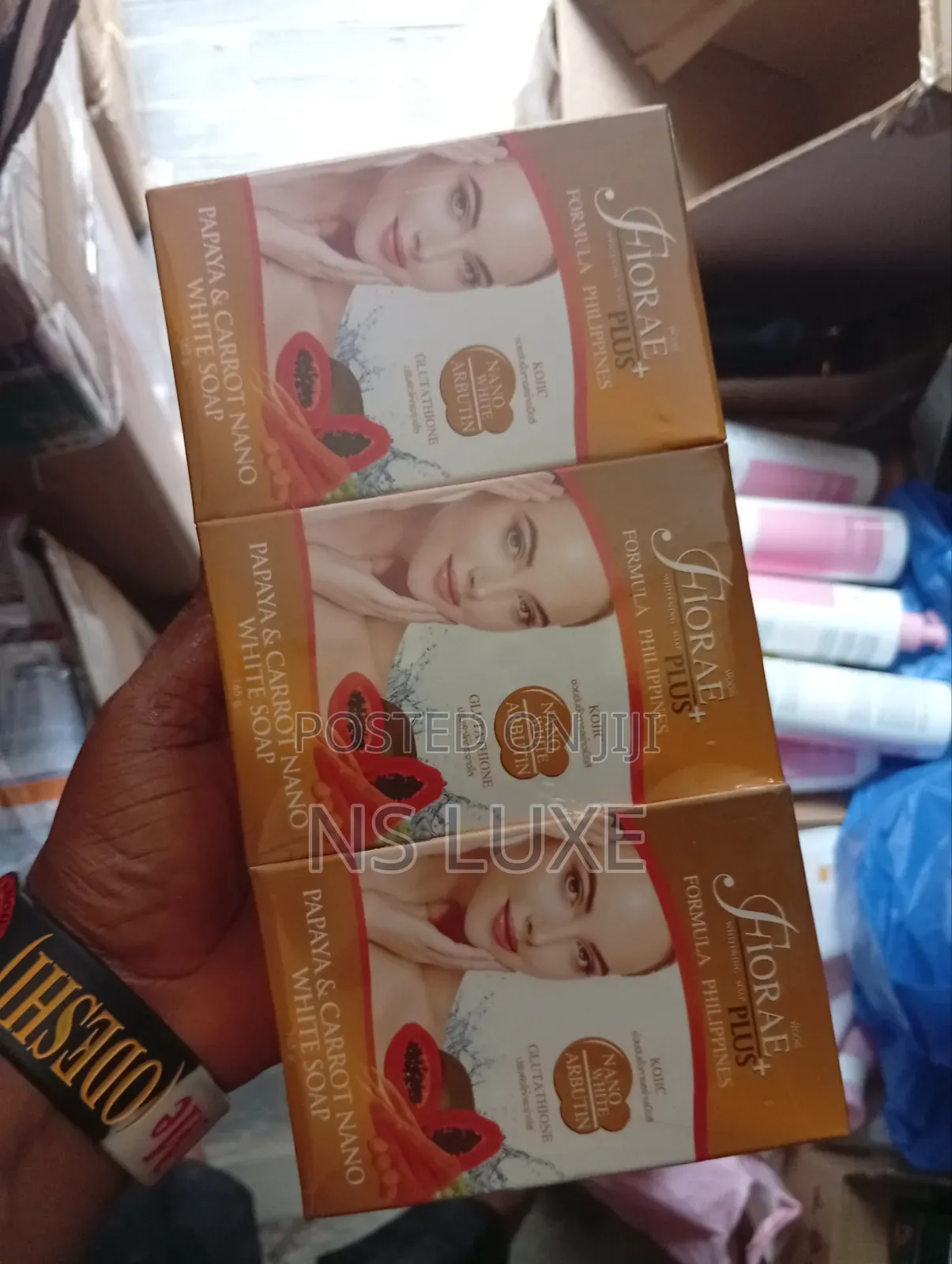 Fiorae Plus Soap by 6pcs