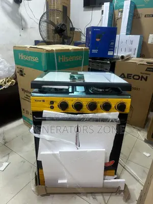 Scanfrost 60by60 High Performance 4 Burner Gas Cooker